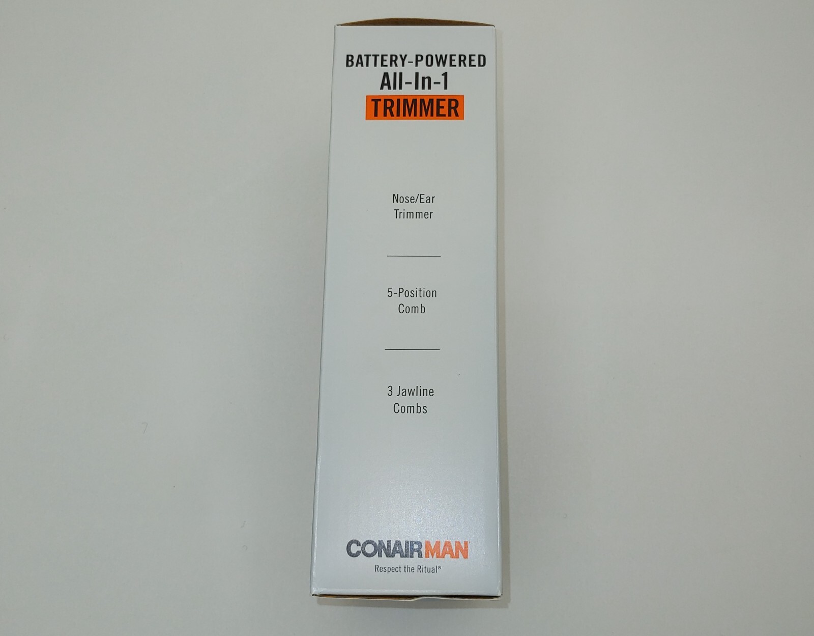 Conair 2 AAA Battery Powered Beard Nose Trimmer Conairman Portable Travel Home