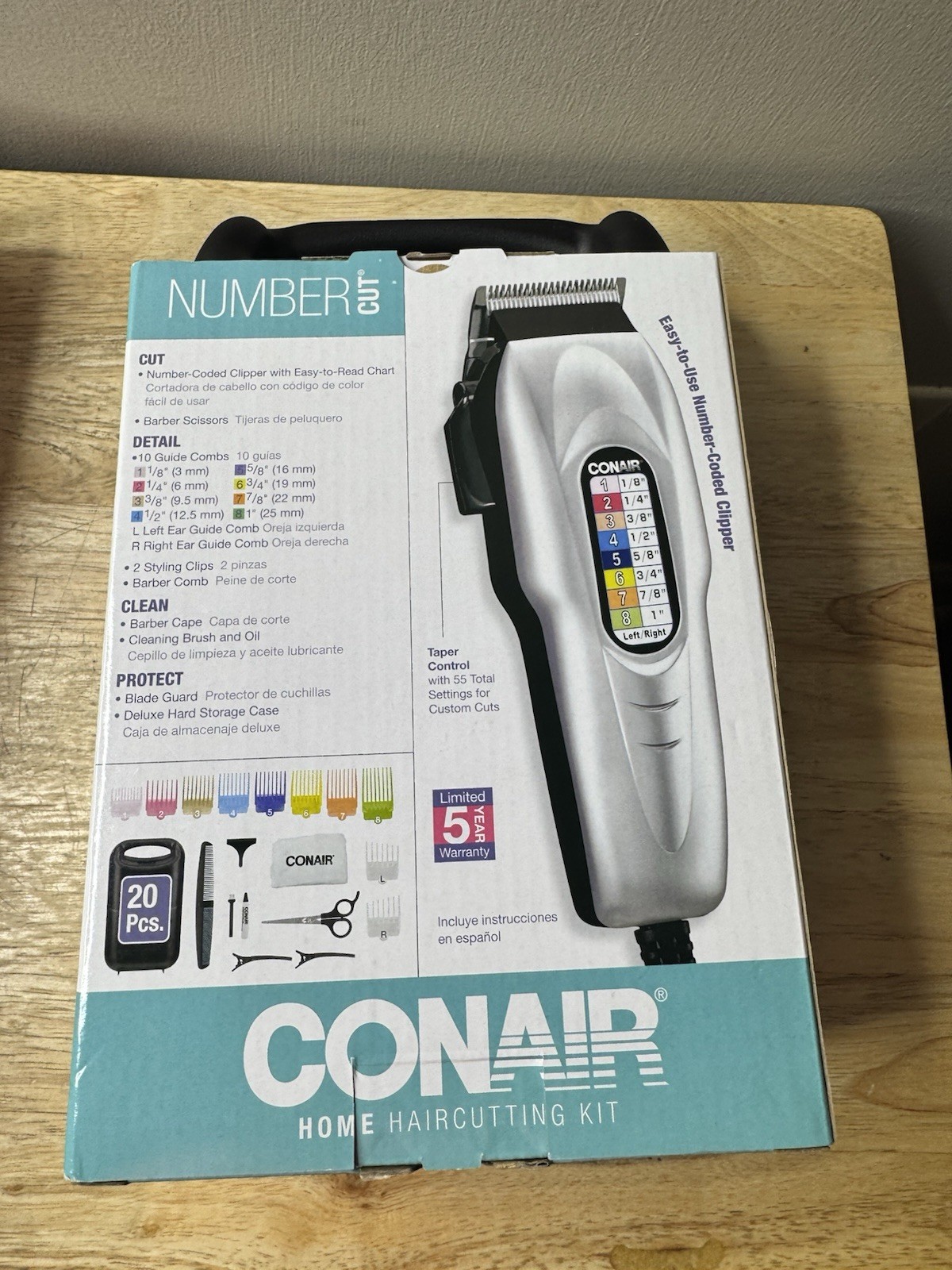 Con Air Number Cut Home Hair cutting Kit