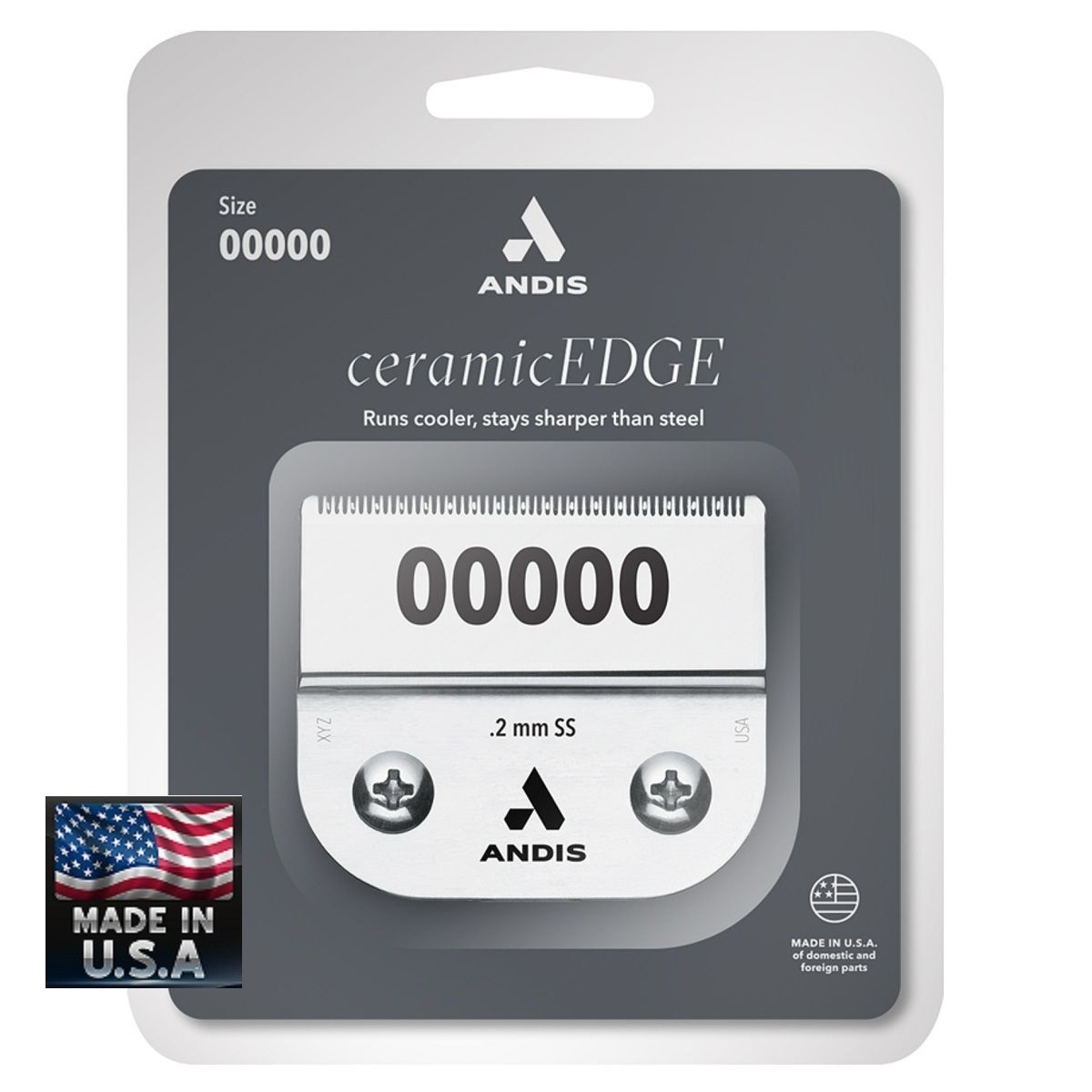 ANDIS CERAMIC EDGE STYLIST BARBER 00000 Blade*Fit Excel,Supra,BGR,76,97 Clipper