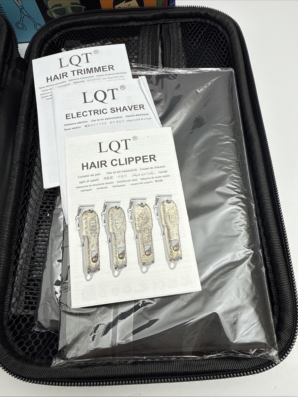 LQT Professional Hair Clippers for Men, Hair Trimmer Cordless Barber Clippers
