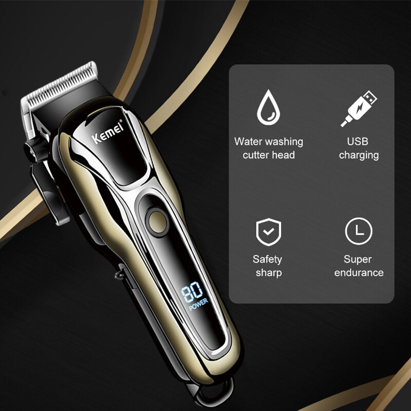 Men’s Electric Shaver Trimmer Razor Wireless Recharge Hair Beard Shaving Machine