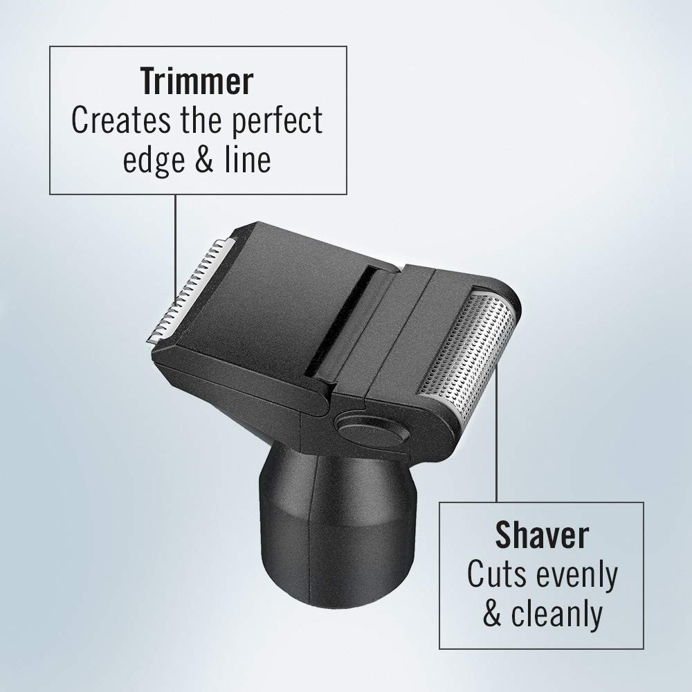 Men’s Nose Hair Trimmer for Nose Ear and Eyebrows Conair Patent 360 Bev