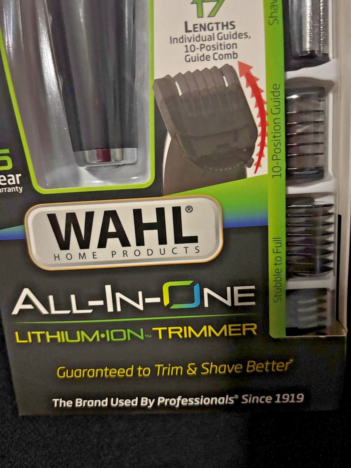 Wahl All-In-1 Lithium Ion Men’s Trimmer Grooming Kit USB Charging 17 Lengths NIB