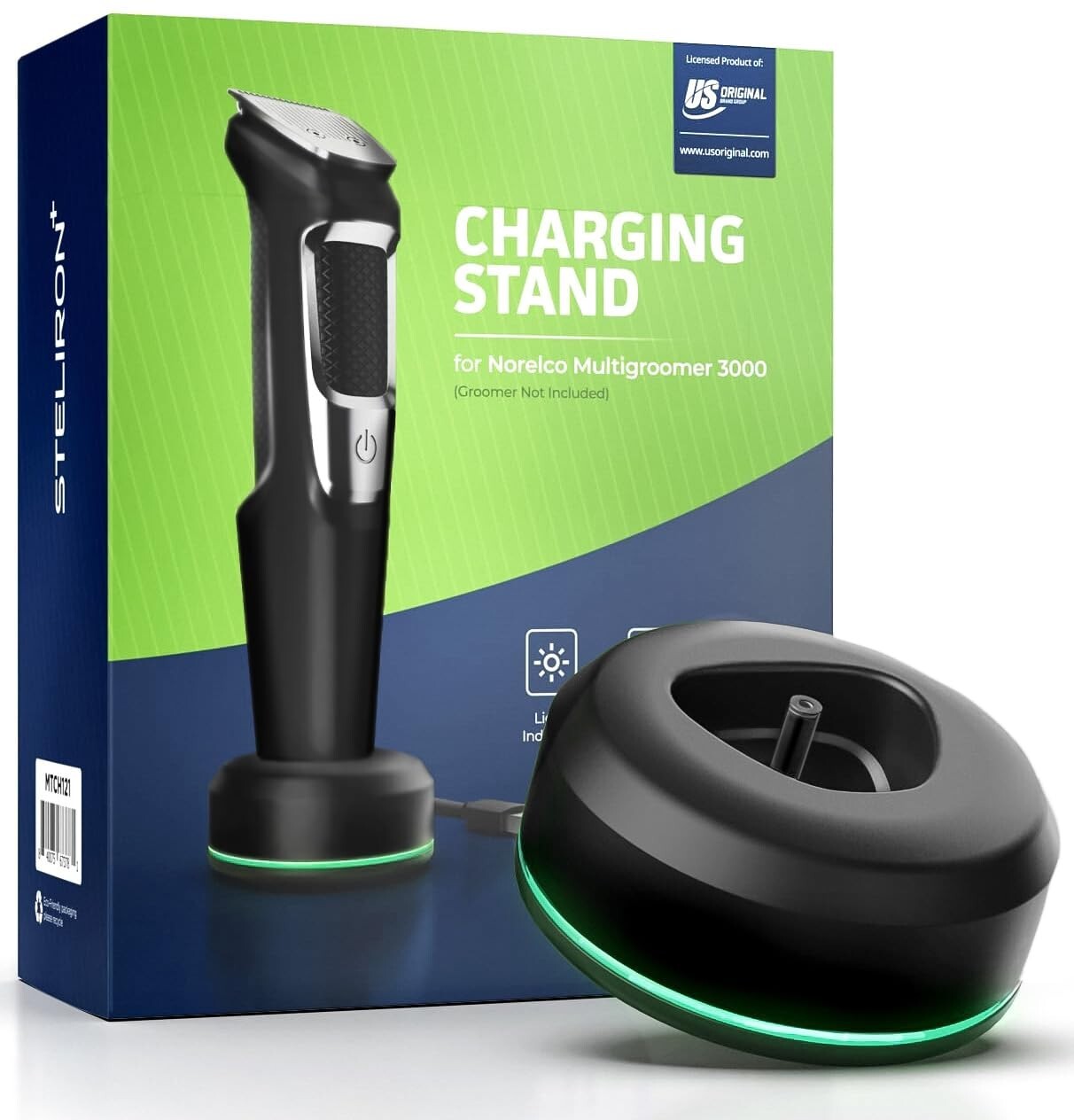 Steliron Charging Dock for Philips Norelco Multi Groomer All-In-One Trimmer (MG3