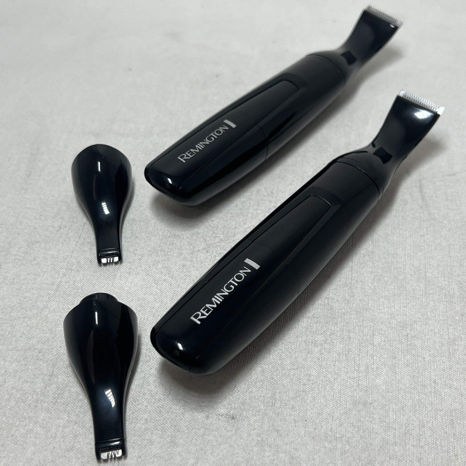Lot 2 Remington Nose Ear Neck Detail Trimmer Travel Pocket Size Battery Powered