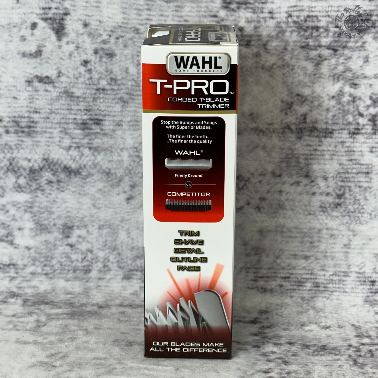 NIB Wahl T-Pro 9307-300 Corded T-Blade Trimmer Gold Black Beard Shave