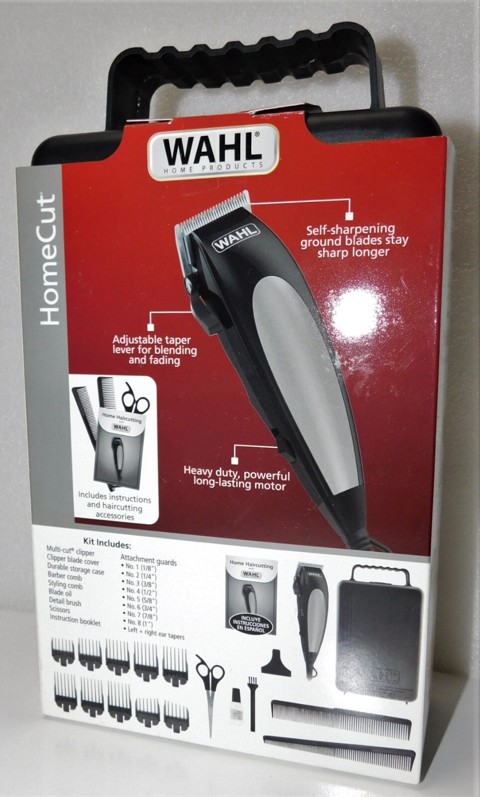 NEW SEALED Wahl 18 Piece Home Cut Professional Kit Clippers Hair Cutting Machine