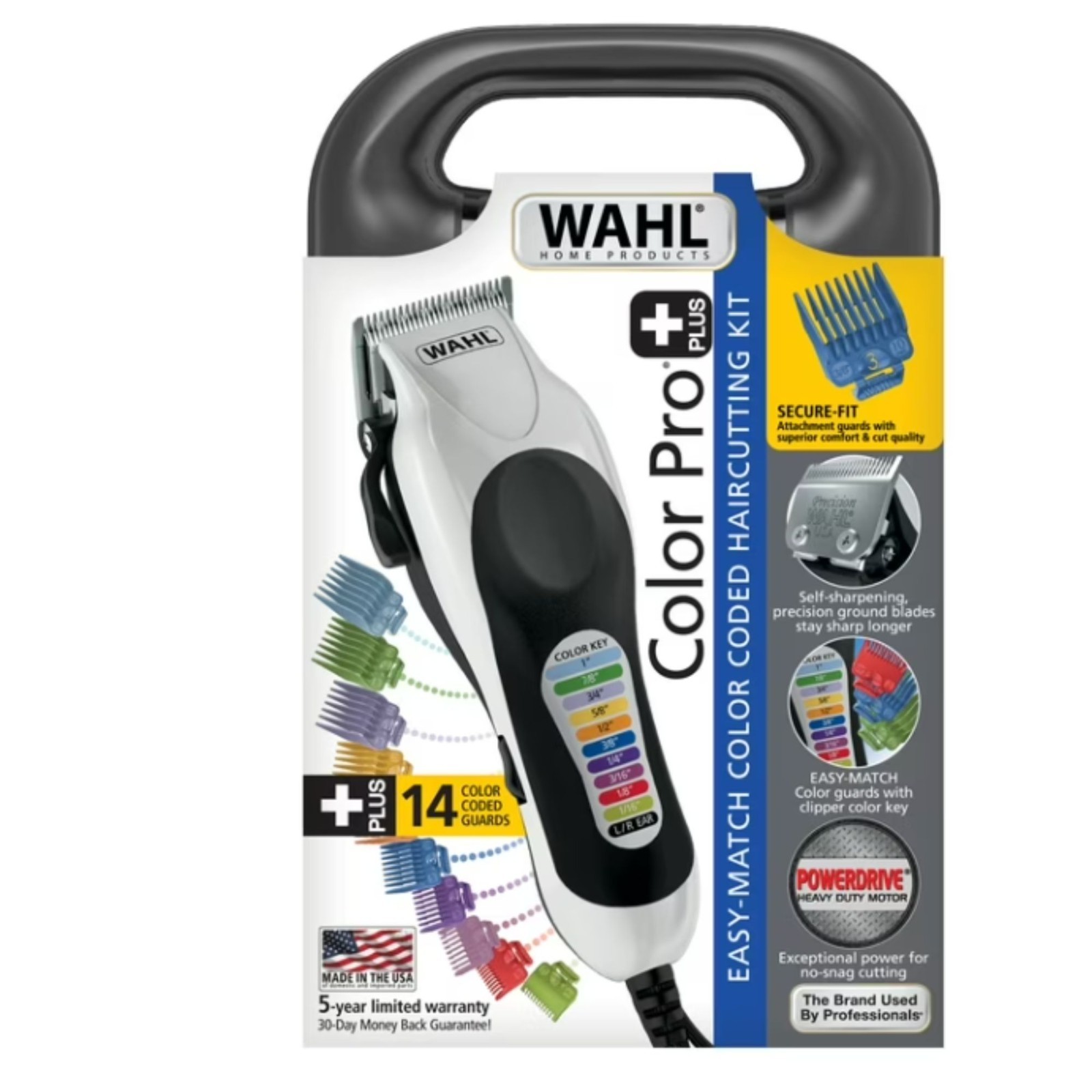 Wahl Color Pro Plus Haircut Kit, Power-Drive , Corded – 79752T