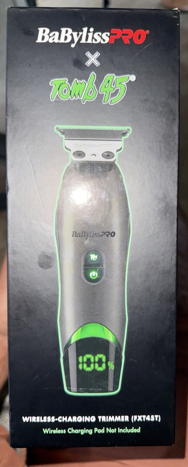 BaBylissPRO x Tomb45 Wireless Charging Trimmer FXT45T NEW Unused Barber