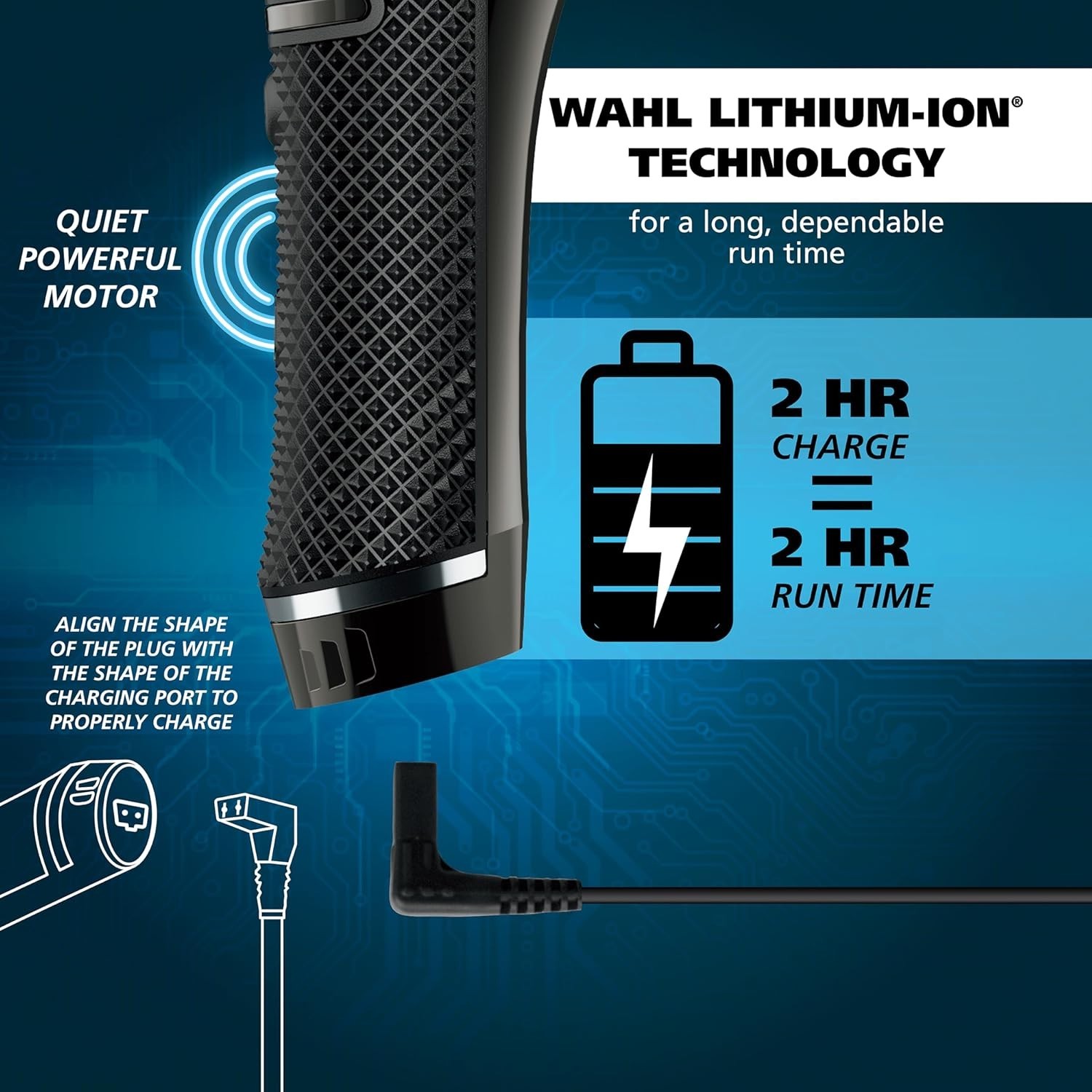 Wahl Pro Series Skeleton Lithium-Ion Trimmer 3026018 Cordless Beard Hair Trimmer