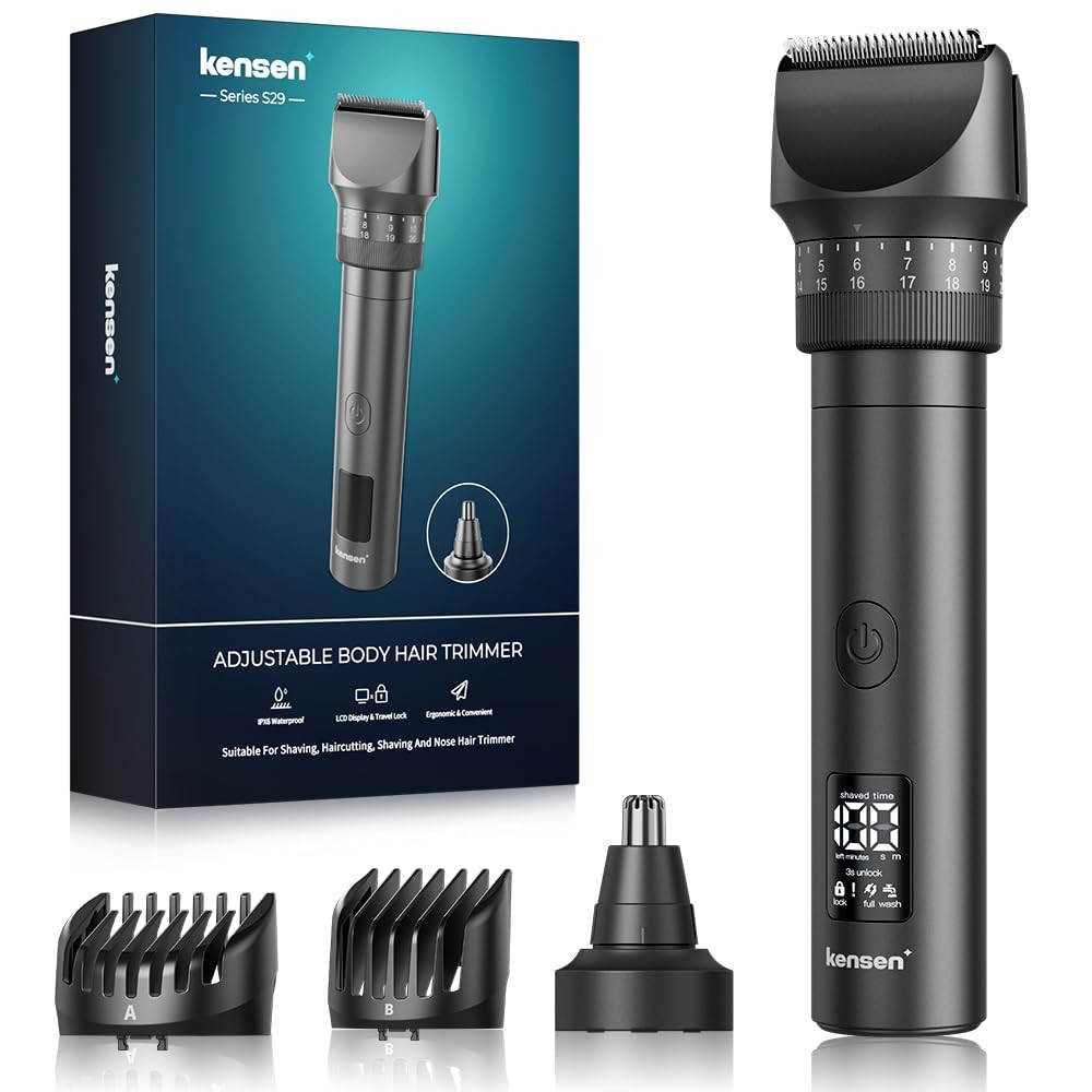 Beard Trimmer for Men, 42 Adjustable Length Setting Mustache Trimmer