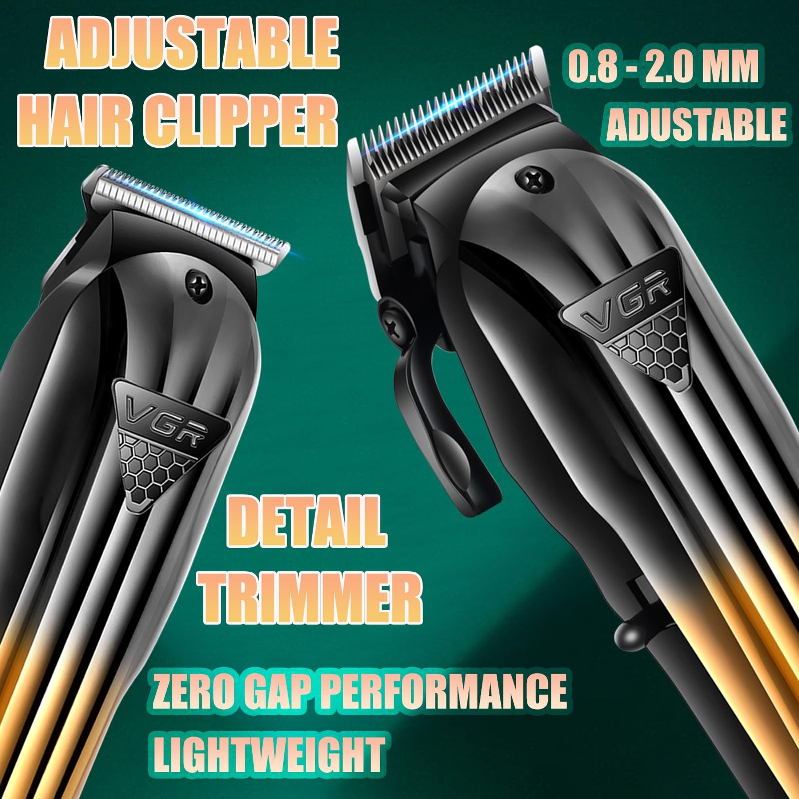 VGR 644 Professional Hair Clippers for Men with Trimmer Electric Shavers