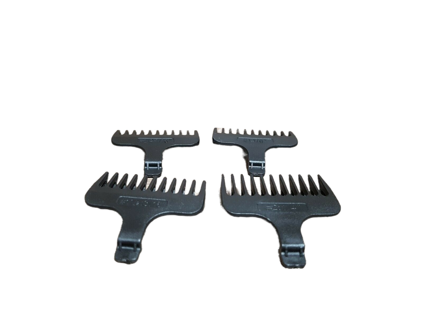 Wahl Trimmer Lithium Ion Beard Stubble Guide Comb Set 1/16-1/4 T Blade #1/2-#2