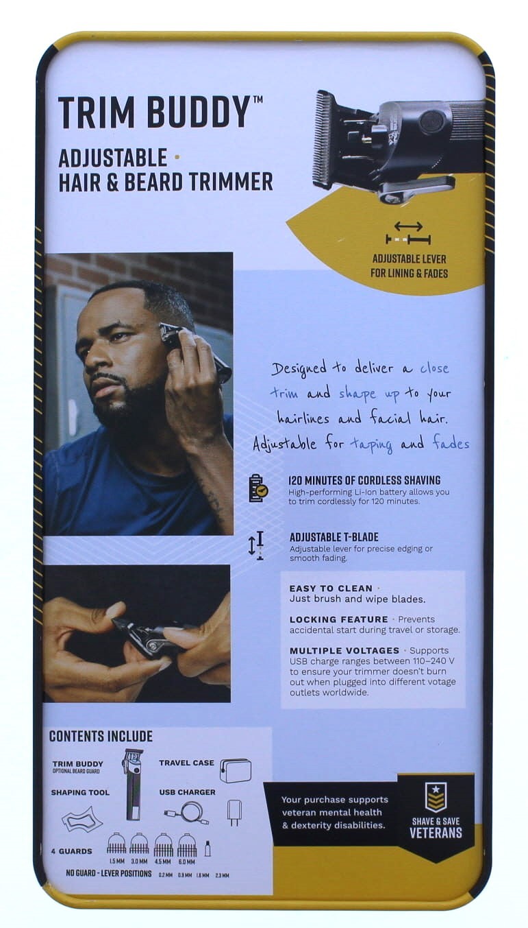 The Cut Buddy- Trim Buddy Adjustable Hair And Beard Trimmer