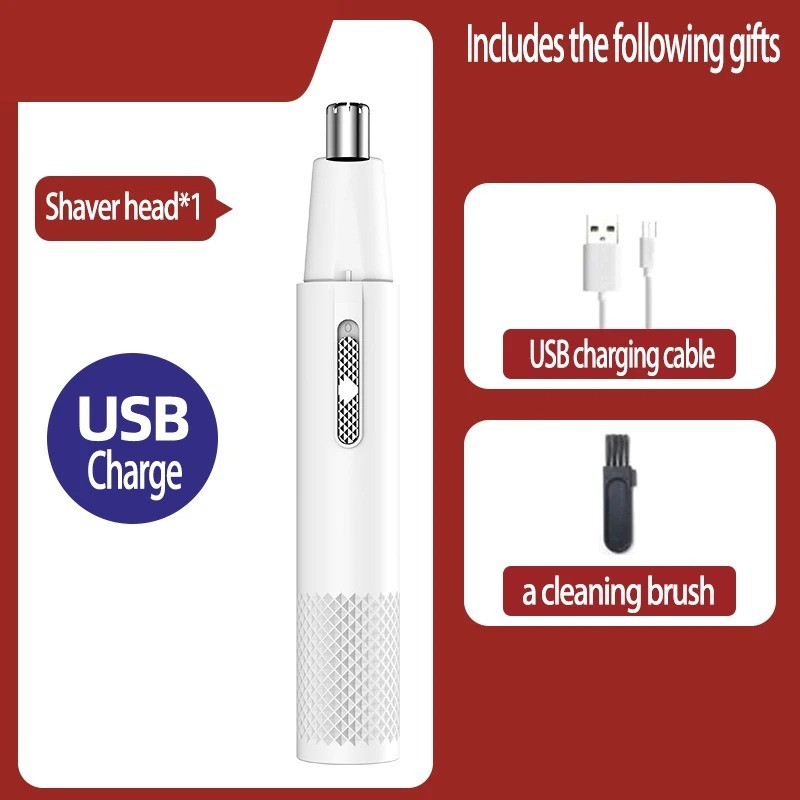 Men Electric Ear Beard Nose Hair Trimmer USB Charging New High Quality Electric