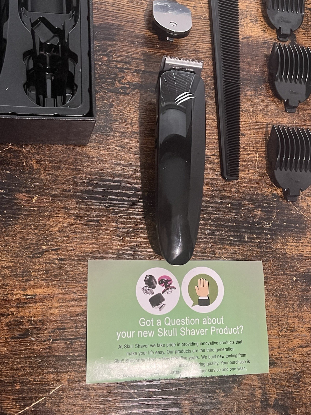 Skull Shaver Baby Beast Trimmer: Cordless Hair and Beard Trimmer NEVER USED