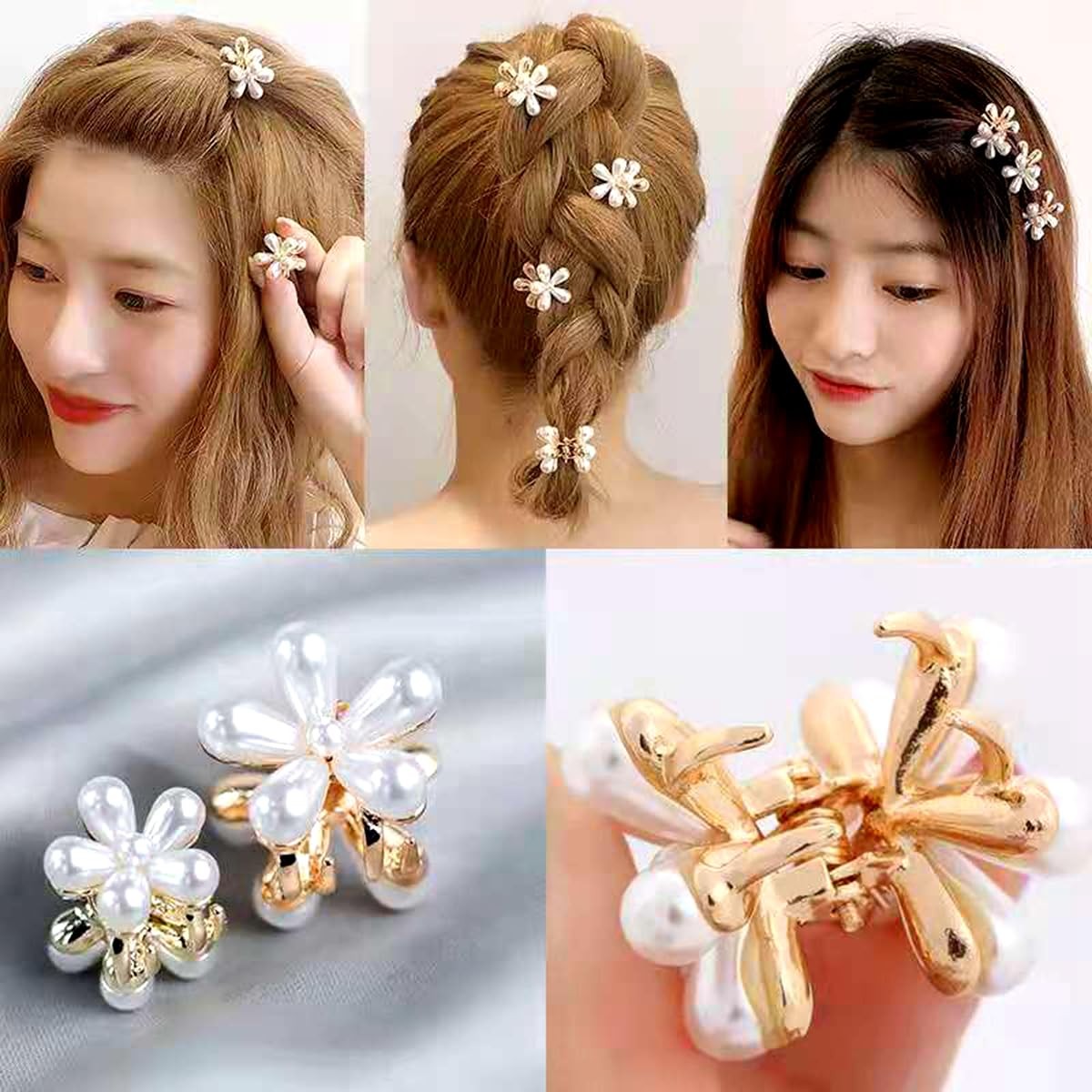 JINBUYAO 10pcs 1 Count (Pack of 10), white, gold, silver, rose black