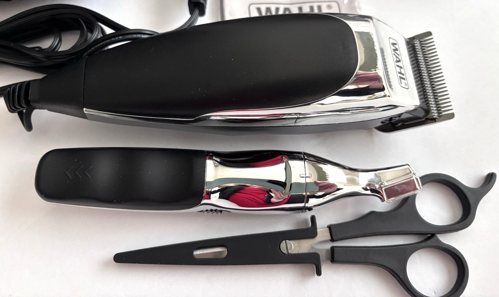 Wahl Precision Clippers CMP with New Attachments/Case/Scissors – Parts Only
