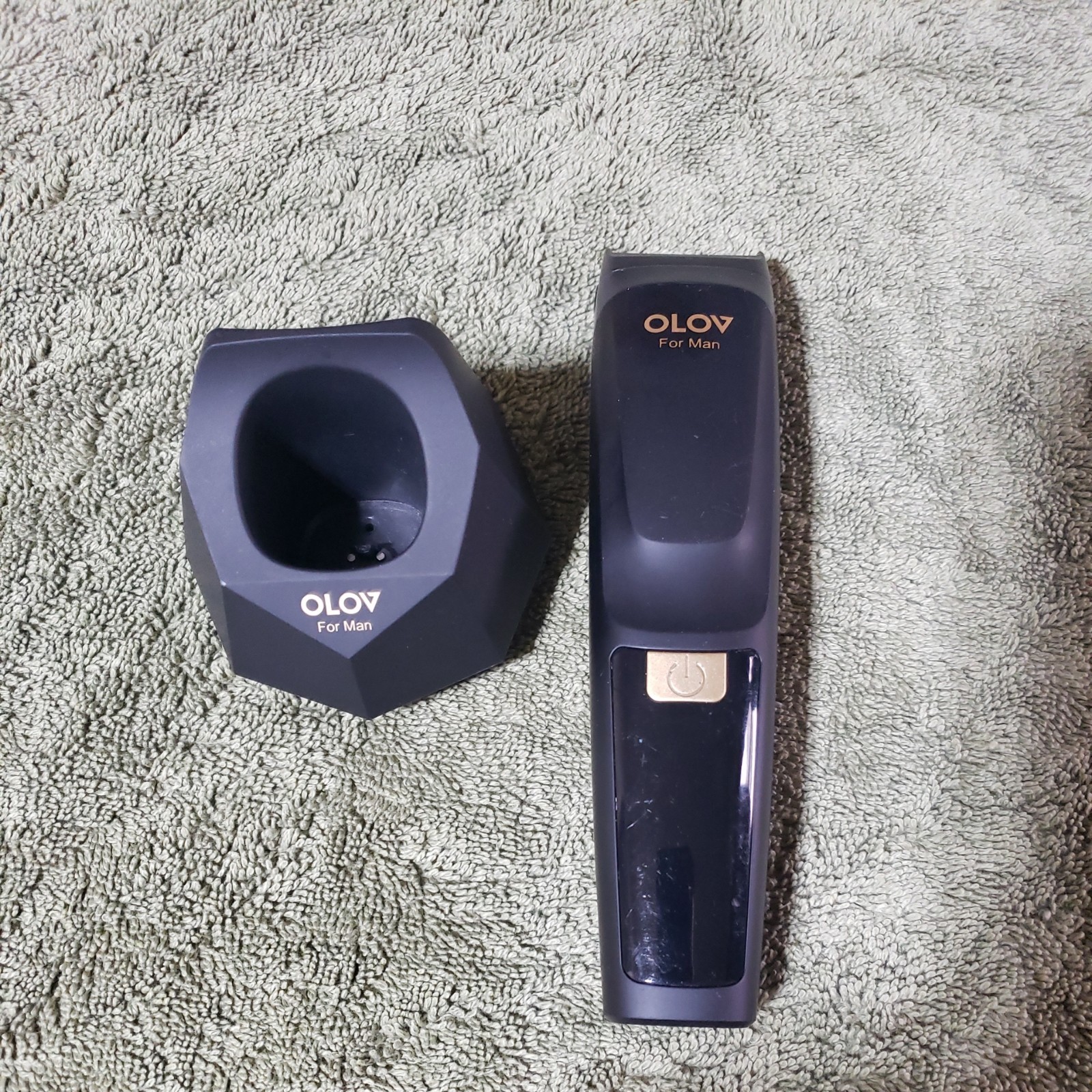 OLOV Men’s Body Trimmer / Charging Stand, Black Model YH-7280