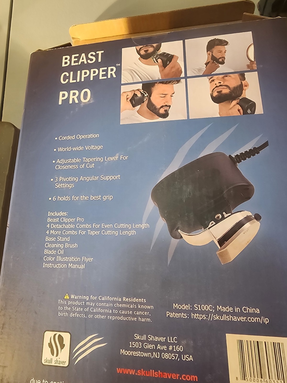 Beast Clipper Pro & Baby Beast Trimmer Combo Kit BRAND NEW Free Shipping