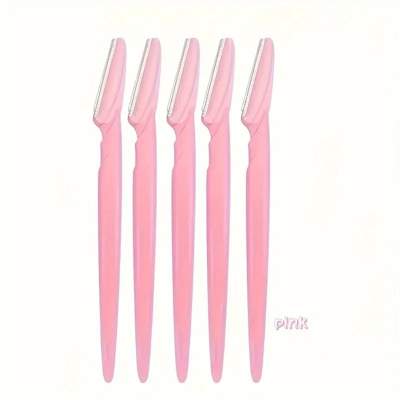 6 PCS Women Face & Eyebrow Hair Removal Safety Razor Trimmer Shaper Shaver
